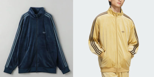 adidas Originals（アディダスオリジナルス）ベロア トラックジャケット