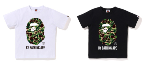 A BATHING APE® (ア ベイシング エイプ®)ABC CAMO MILO BY BATHING APE TEE キッズ