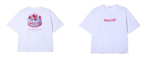 MILKFED. (ミルクフェド)CAKE SS TEE レディース カットソー